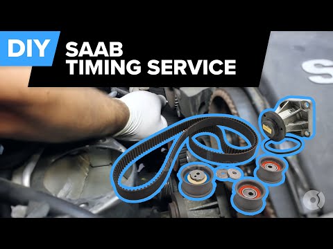 Saab Timing Belt Replacement (9-5 Arc 3.0T V6 Belts, Pulleys, Tensioner & Water Pump) FCP Euro