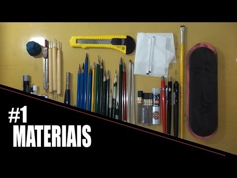 Aula 1 | Materiais para desenho realista