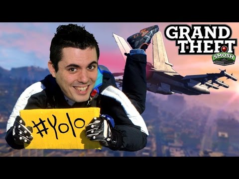 YOLO BUCKET LIST CHALLENGE! (Grand Theft Smosh)