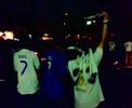 celebraci�n de los madridistas en aranjuez 2008