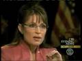 Sarah Palin CBS interview with Katie Couric ...