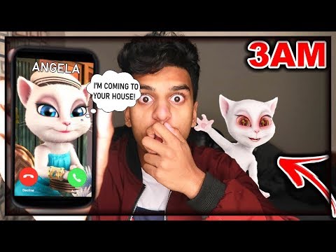 DO NOT CALL TALKING ANGELA AT 3AM!! *THIS IS WHY* OMG TALKING ANGELA BROKE INTO MY HOUSE!!