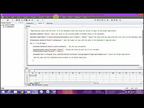 how to attach a file using qtp