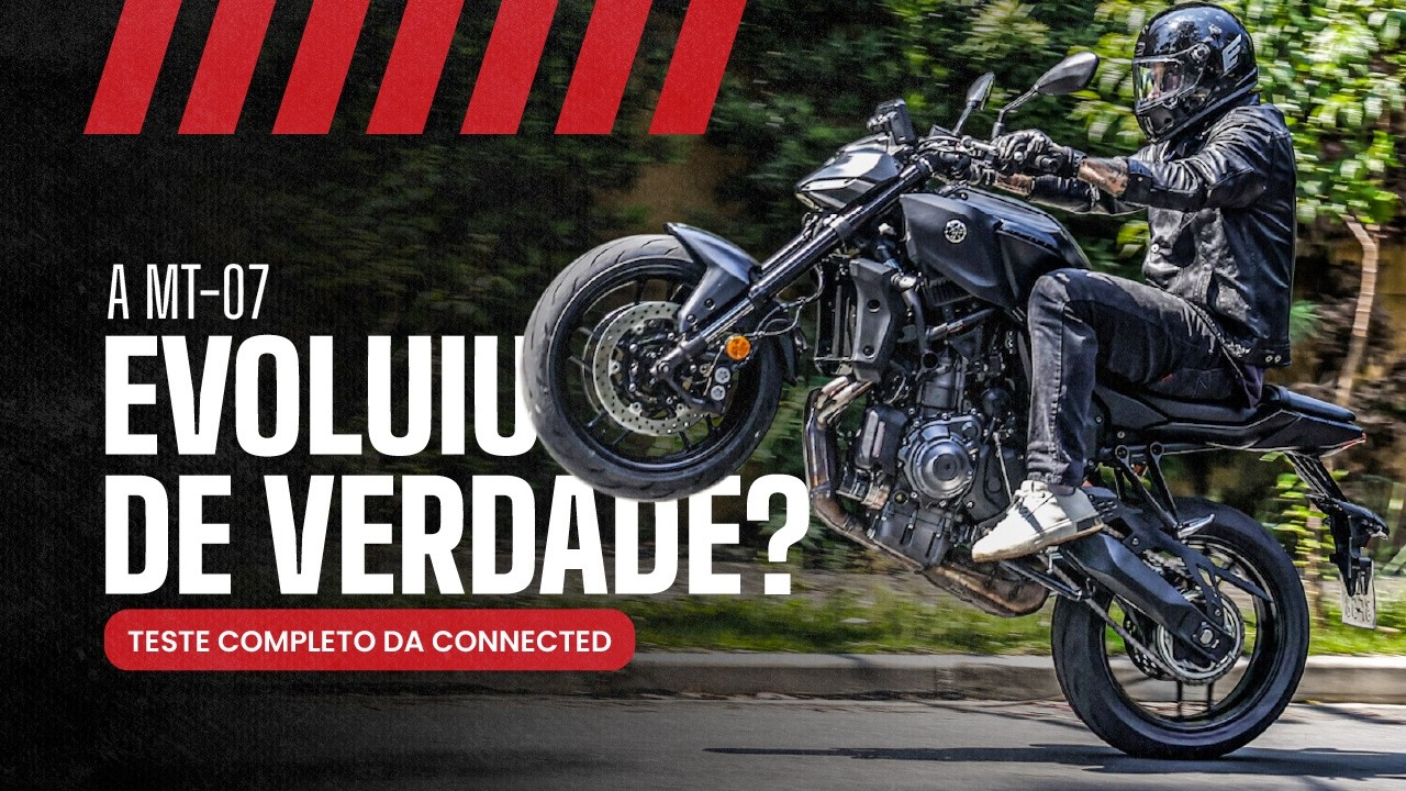 A MT-07 evoluiu de verdade? Teste completo da Connected