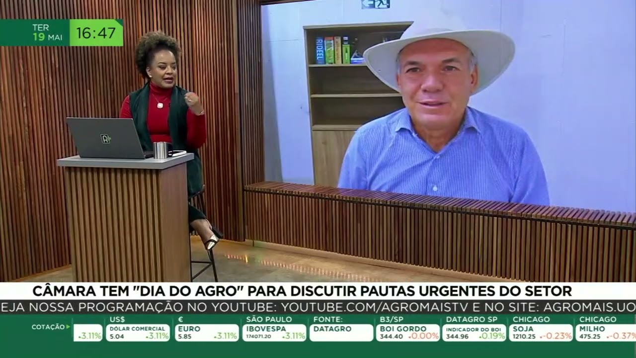 Câmara tem "dia do agro" para discutir pautas urgentes do setor