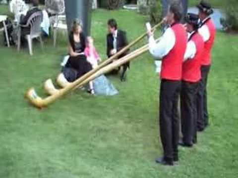 Alphorns in Zermatt