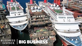 How $300 Million Cruise Ships Are Demolished