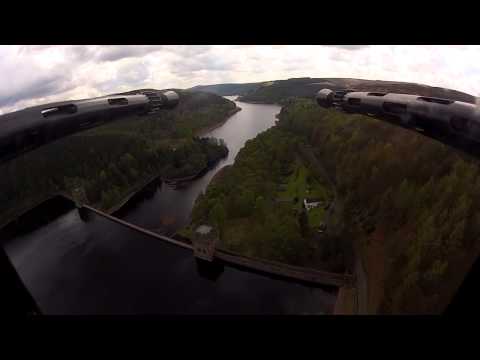 raf - Footage from onboard the RAF Memorial Flight Lancaster as it flys over the Derwent Dam, Derbyshire to mark the 70th Anniversary of the famous WWII Dambusters...