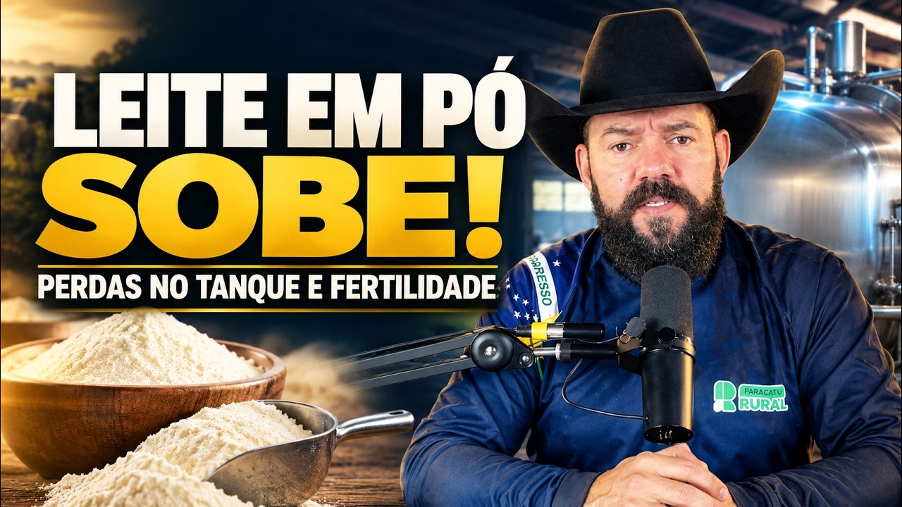 Alta do Leite em Pó, Prevenção de Perdas no Tanque e Fertilidade do Rebanho.