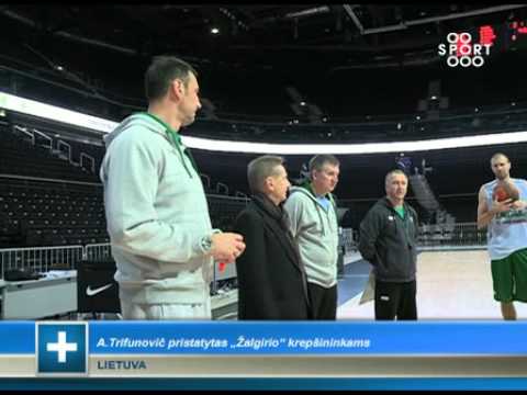 A.Trifunovičius vedė pirmąją treniruotę kaip „Žalgirio“ treneris