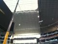 Dallas Cowboys Stadium HD scoreboard being raised