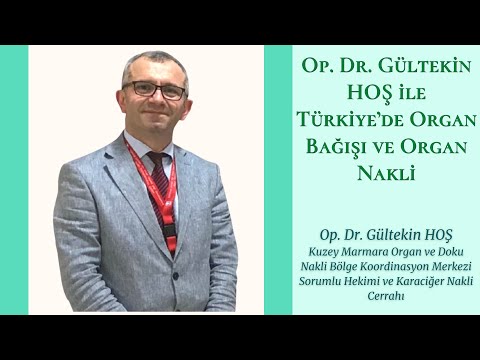 Op. Dr. Gültekin HOŞ ile Türkiye’de Organ Bağışı ve Organ Nakli - 2021.11.05