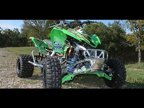 how to adjust kfx450r shocks