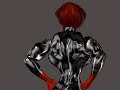 Muscle Girl Posing
