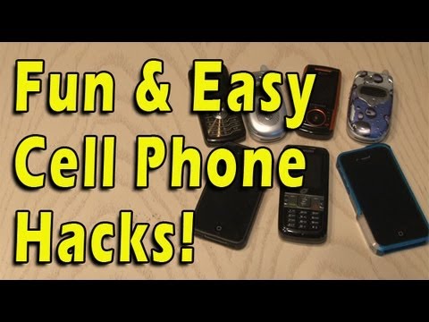 Hacks - Here are a few hacks you can do to your cell phone. Save money and have fun! Subscribe to Kipkay: http://bit.ly/SubscribetoKipkay More videos at: http://www....