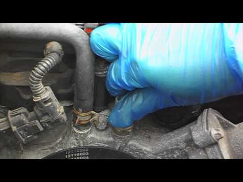 how to drain coolant corsa b