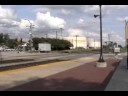 Amtrak 180 and Amtrak 19 lead the outbound Southwest Chief number 3 through Westmont, IL. 09/06/08
