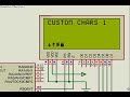 UPIICSA - Despliegue de Caracteres Personalizados en LCD