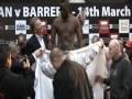 Khan vs Barrera Weigh In 2/2