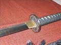 Photo SetWARRIOR SERIES: O KATANASpecifications:Weight: 48 oz.Blade Thick: 5/16