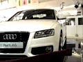 audi a5 on display at the singapore changi airport