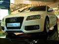 audi a5 on display at the singapore changi airport