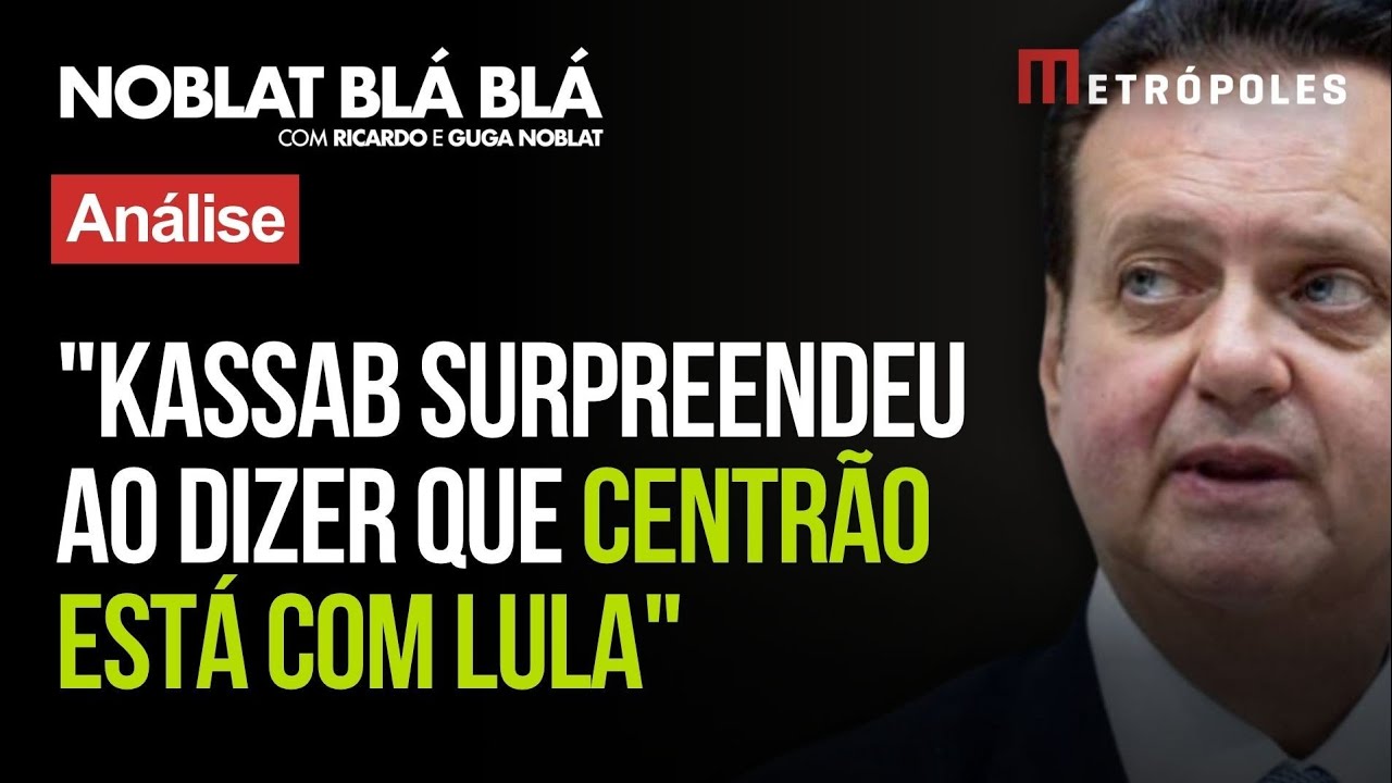 Bomba do dia: Kassab  diz que Flávio vai desabar com "chance zero" e que Lula já tem o Centrão