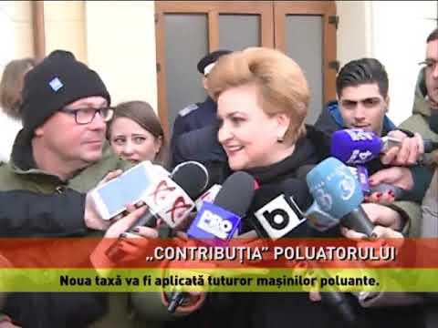 Mașinile poluante, taxate în 2019