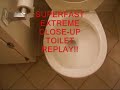 MY DOUBLE FLUSHING TOILET!!!