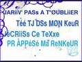 J'ARIVe PAS A toublier