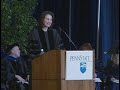 Sherry Lansing addresses spring 2008 graduating class