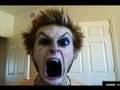 videos de Andrews Demon Face Warp Screaming