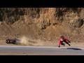Motorcycle Crash - Yamaha R1 Lowside crash on Mulholland Hwy near Malibu