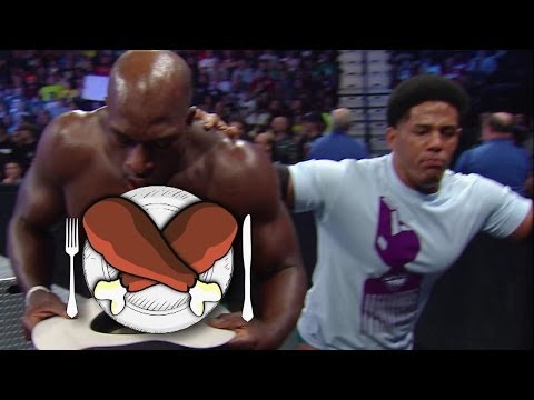 Neil - Titus O'Neil suffers one too many Cesaro Swings on SmackDown.