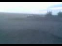 Dean Slam on pit bike at desert, funny!!