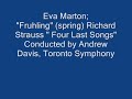 Eva Marton \"Fruhling\" (spring) by Richard Strauss