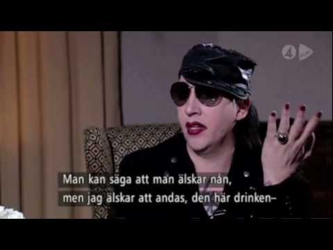 Marilyn Manson Interview in Sweden 2012 (PART 1)
