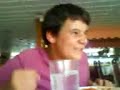 Fabian haciendo el tonto en el hotel