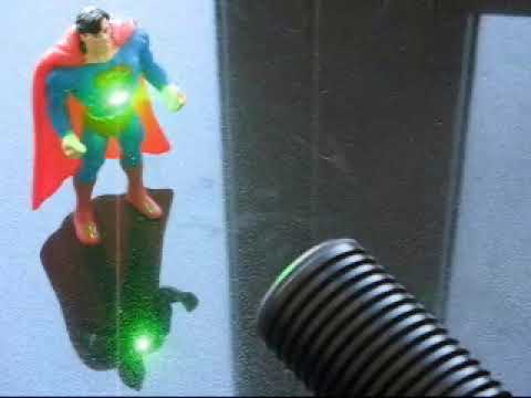 Burning with a Green Laser Pointer