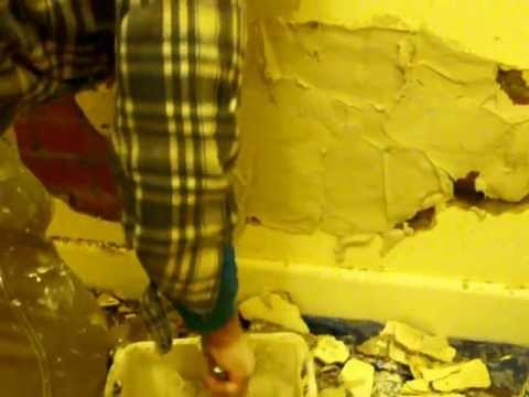 how to patch sand finish plaster
