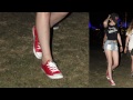 bit.ly - coachella photos! bit.ly - click to subscribe! facebook.com - become a fan! twitter.com - follow us! robert pattinson and kristen stewart were spotted enjoying some music in the dessert sun at the coachella festival and we've got all the details. it shouldn't come as much of a surprise that the twilight couple was at the festival, as they are both huge music fans. kristen was spied at several shows throughout the 2 day concert event, and we're loving her style -- she's rocking her signature favorite converse chuck taylors -- this time in red, and then in true coachella style, the actress wore high-waisted denim cut-off shorts. if you take a closer look at this photo of kristen and her gal pal...well, there's robert pattinson in tow looking comfy and casual in his graphic t and baseball cap. an insider at coachella apparently spotted robsten enjoying themselves, even showing a little pda during radiohead's show. great to see the hard-working couple letting lose and having some fun at coachella. if you want to take a closer look at photos of rob and kristen, click the link below. i'm joslyn davis in hollywood, thanks for watching and have a great day! hosted by: joslyn davis