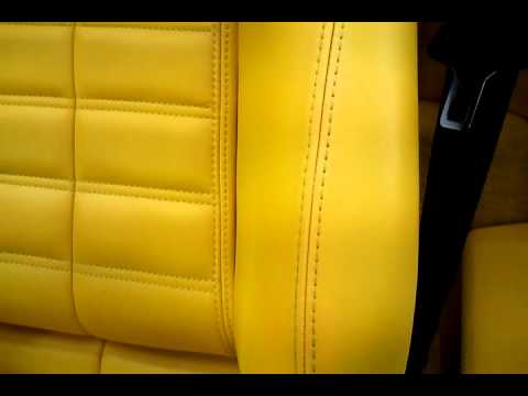 ferrari F430 Spider Leather Seat Repair Part.4