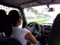 Ride in a RAV4 EV @ FIU Miami, FL
