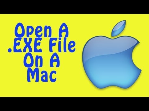 how to open exe files on mac