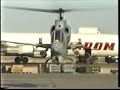 USMC Cobra Gunship Landing in Saudi Arabia USMC Cobra Gunship Landing in Saudi Arabia