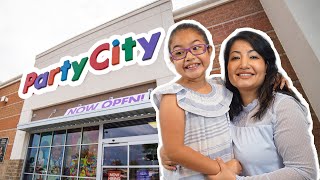 Birthday Shopping at Party City during Quarantine| Thalia Fun Family