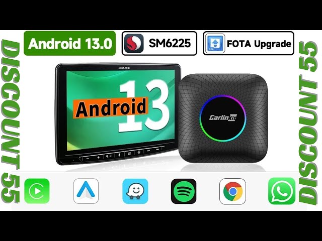 2024 CarPlay TV Box Android Auto Wireless Carplay Adapter New An in General Electronics in Hope / Kent