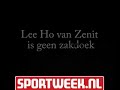 Kapsel Lee Ho zakdoek na UEFA Cup-finale Zenit tegen Rangers
