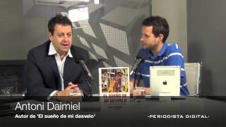 Antoni Daimiel, autor de 'El sueño de mi desvelo'. 27-5-2013