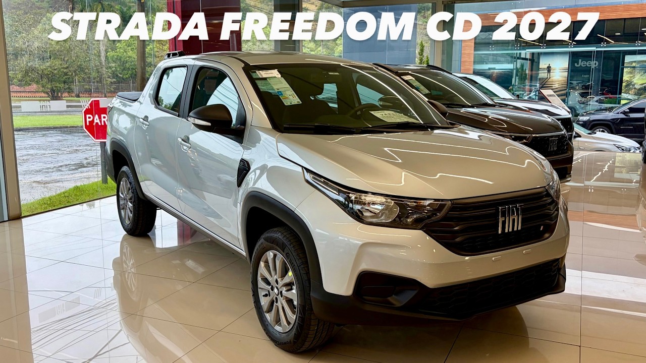 AVALIAÇÃO FIAT STRADA FREEDOM CD 2027 - VERSÃO MAIS VENDIDA DA STRADA EM DETALHES!!